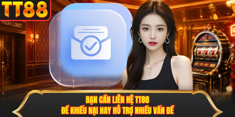 Bạn cần liên hệ TT88 để khiếu nại hay hỗ trợ nhiều vấn đề