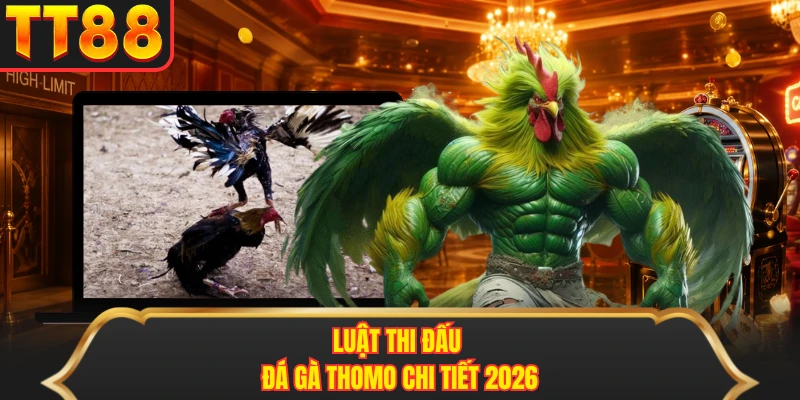 Luật thi đấu đá gà Thomo chi tiết 2026